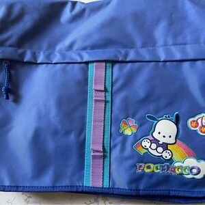 Vintage 2002 pochacco Sanrio blue messenger bag